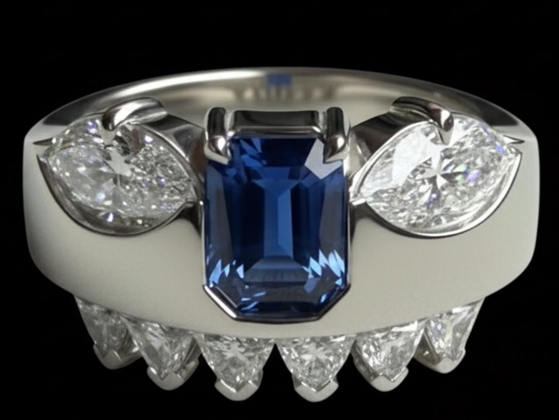 Louis Hira Face ring